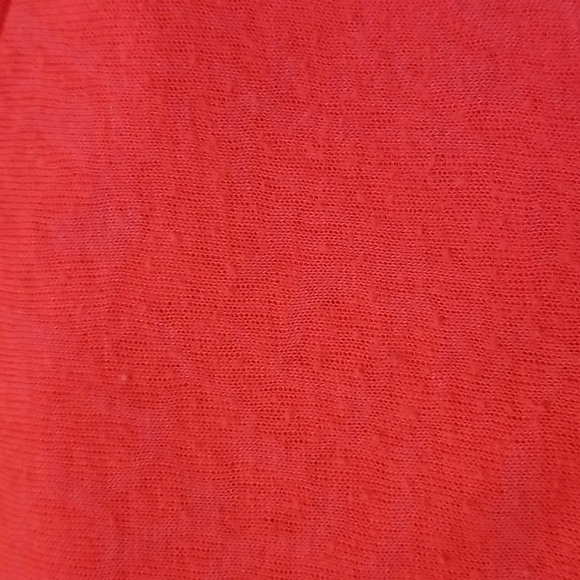 Energie Size L Top Neon Peach / Orange Thin Material Top - Picture 5 of 7